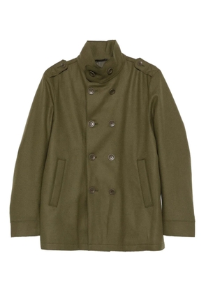 Herno button-down coat - Green