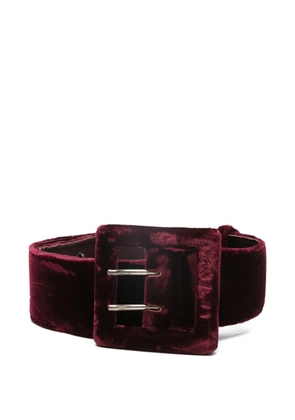 Gianfranco Ferré Pre-Owned 2007s buckle belt - Red