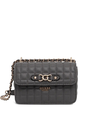 GUESS USA Nadira quilted cross body bag - Grey