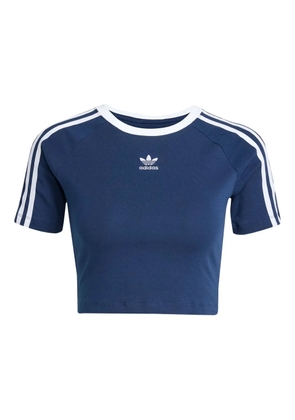 adidas 3-Stripes cropped T-shirt - Blue