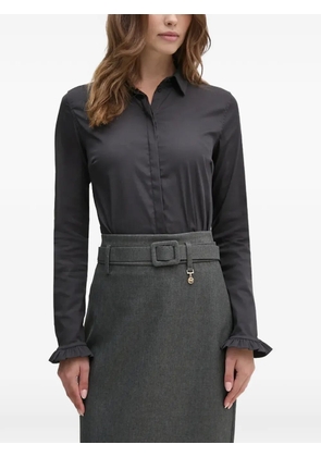 Mos Mosh MMMattie ruffled-cuff shirt - Black