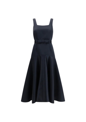 P.A.R.O.S.H. square-neck midi dress - Blue