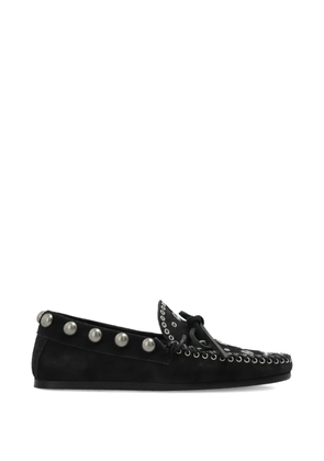 ISABEL MARANT Fitza studded loafers - Black