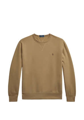 Polo Ralph Lauren logo-embroidered sweatshirt - Brown