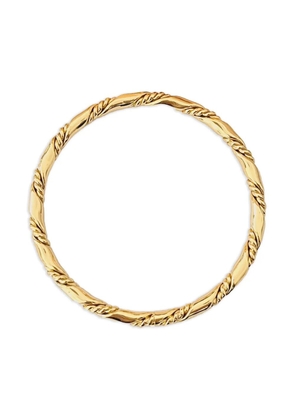 Monet Pre-Owned 1970 twisted bangle - Gold