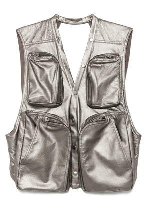 Rick Owens cargo vest jacket - Grey