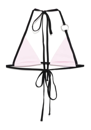 Christopher Esber Lacuna bikini top - Pink