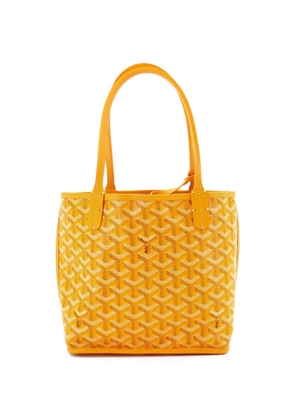 Goyard Pre-Owned Anjou Reversible Tote Coated Canvas Mini satchel - Orange