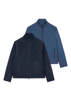 Paul & Shark reversible suede jacket - Blue