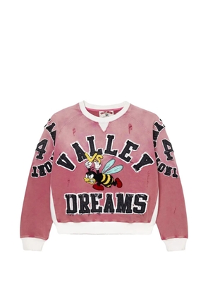 Vale insignia crewneck sweater - Pink