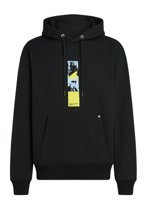 Karl Lagerfeld Jeans Repeated Karl hoodie - Black