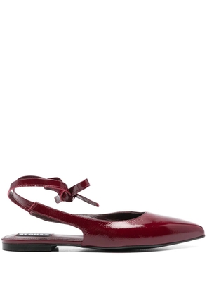 ALOHAS Ribbon ballerinas - Red