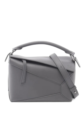 Loewe Pre-Owned 2020s Espresso puzzle leather tote bag - Grey