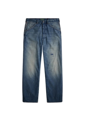 Polo Ralph Lauren logo-patch jeans - Blue