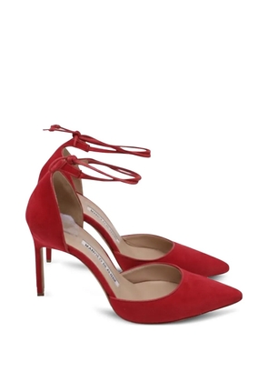 Manolo Blahnik Leyan pointed-toe pumps - Red