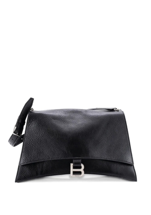 Balenciaga Pre-Owned Crush Sling Leather Medium shoulder bag - Black