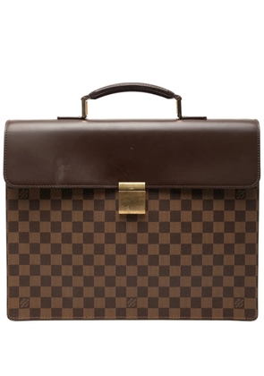 Louis Vuitton Pre-Owned 2004 Damier Ebene Altona PM business bag - Brown