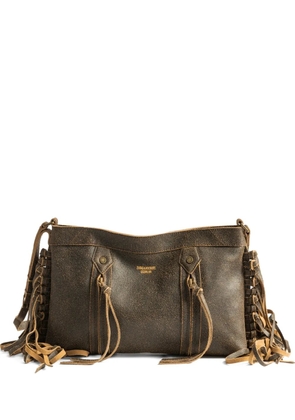 Zadig&Voltaire Sunny Moody fringe shoulder bag - Brown