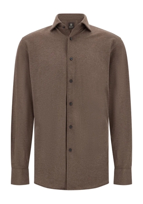 Boggi Milano long-sleeves shirt - Brown