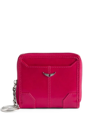 Zadig&Voltaire mini Sunny charm wallet - Pink