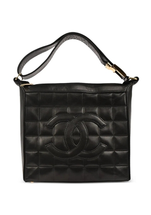 CHANEL Pre-Owned 2000-2001 quilted-leather tote bag - Black