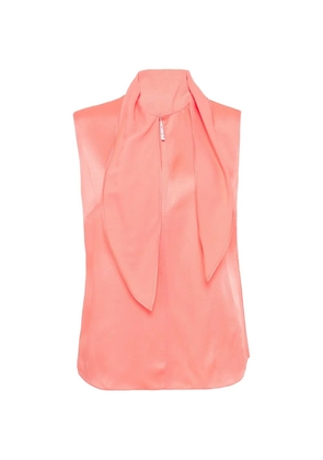 Stella McCartney satin tie top - Pink
