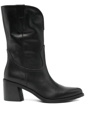 paola parisi 65mm block-heel boots - Black