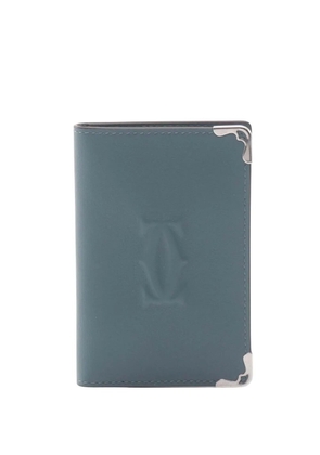 Cartier 2010-2026 Leather Must de Cartier card holder - Blue