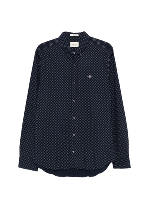 Gant polka-dot button-fastening shirt - Blue