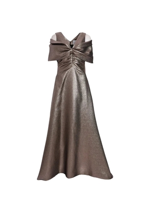 Prabal Gurung ruffled gown - Brown