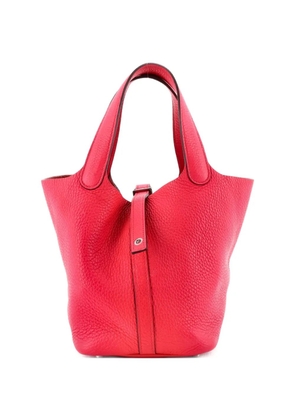 Hermès Pre-Owned Picotin Lock Bag Clemence PM bucket bag - Pink