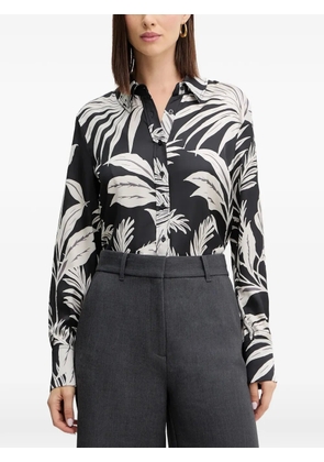 GUESS USA Concetta floral-print shirt - Black