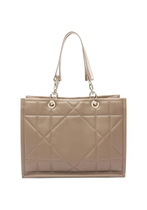 Christian Dior Pre-Owned 2010s medium leather ArchiCannage tote bag - Neutrals