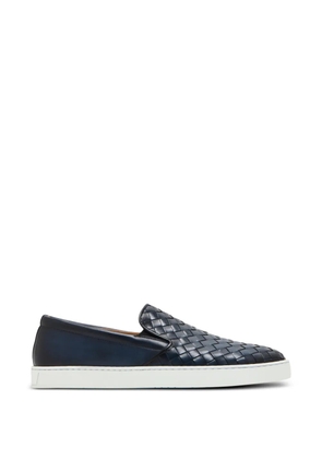 Magnanni woven leather sneakers - Blue