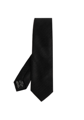 TOM FORD textured tie - Black