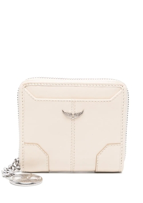 Zadig&Voltaire Sunny mini coin wallet - Neutrals