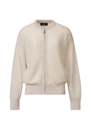 Fabiana Filippi zip-up bomber jacket - Neutrals