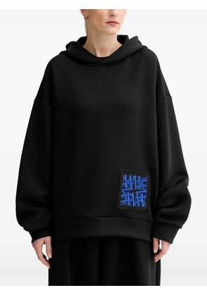MMC STUDIO patch hoodie - Black
