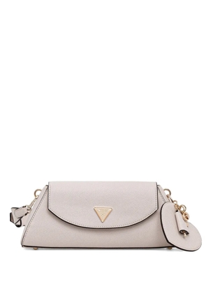 GUESS USA Bolena heart-charm shoulder bag - Neutrals