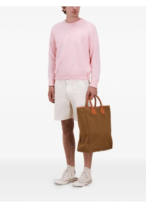 Fortela cotton tote bag - Brown