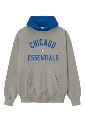 FEAR OF GOD ESSENTIALS x MLB Cubs graphic hoodie - Grey