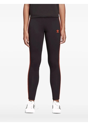adidas three-stripe leggings - Black