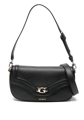 GUESS USA Dea logo-plaque shoulder bag - Black