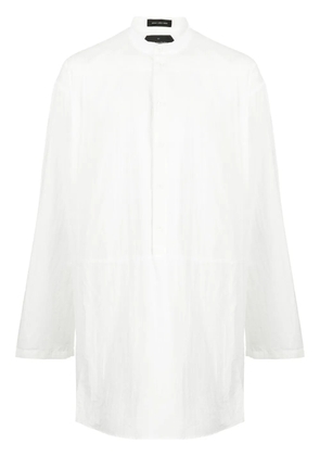 Nicolas Andreas Taralis long-sleeve cotton shirt - White