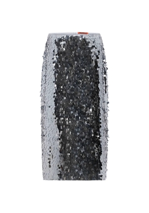 Simon Miller Mia midi skirt - Silver