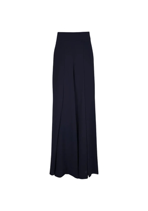 Akris silk trousers - Blue