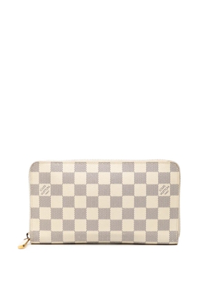 Louis Vuitton Pre-Owned 2012 Damier Azur Zippy Wallet long wallets - White