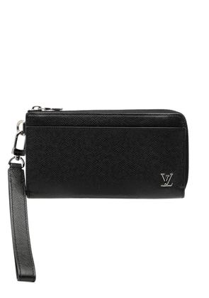 Louis Vuitton Pre-Owned 2021-2026 Taiga Zippy Dragonne Wallet long wallets - Black