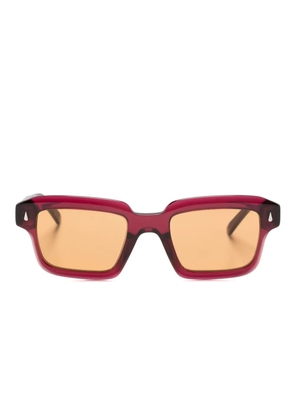 Retrosuperfuture Giardino rectangle-frame sunglasses - Purple