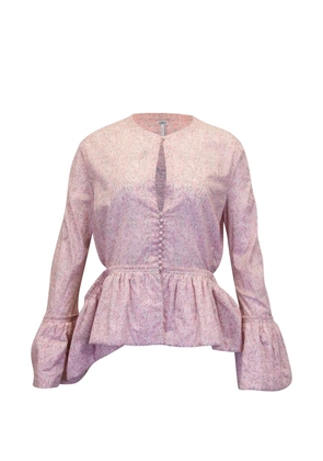 Loewe Pre-Owned Liberty floral-print blouse - Pink